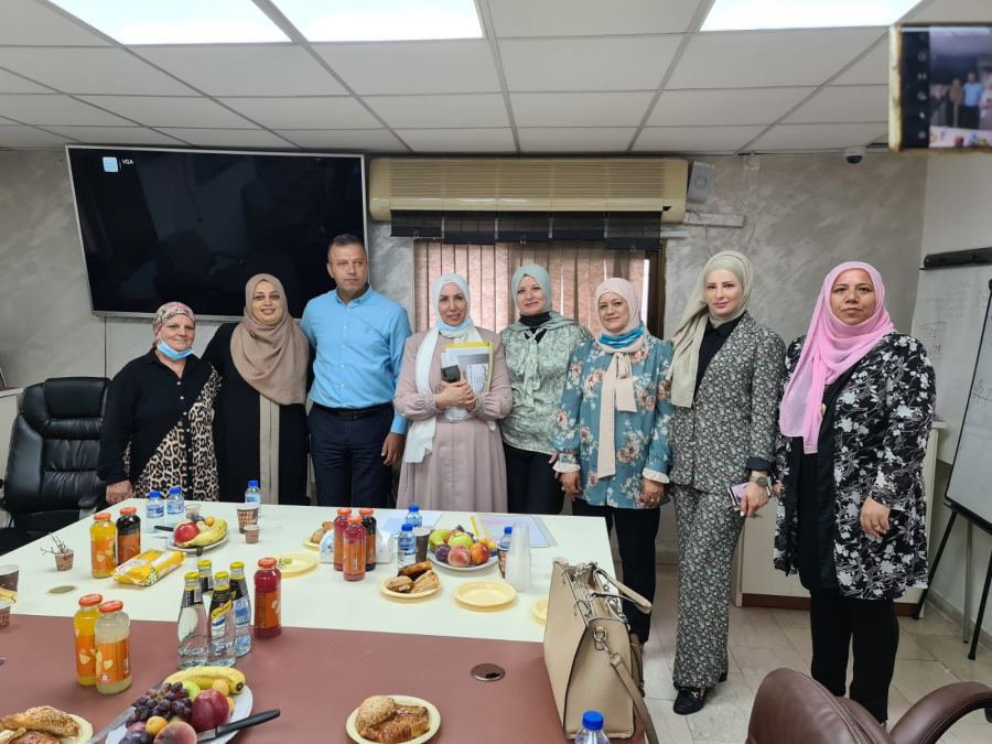 نواب الموحدة منصور عباس وإيمان خطيب ياسين بزيارة عمل لمجلس نحف المحلي